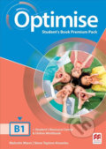 Kniha: Optimise B1: Student´s Book Premium Pack (Malcolm Mann). MacMillan, 2017 Kniha: Optimise B1: Student´s Book Premium Pack (Malcolm Mann). MacMillan, 2017