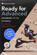 Kniha: Ready for Advanced 3E: SB + Key + MPO + eBook Pack (Amanda French). MacMillan, 2017 Kniha: Ready for Advanced 3E: SB + Key + MPO + eBook Pack (Amanda French). MacMillan, 2017