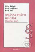 Kniha: Správne právo hmotné (Jozef Tóth, Peter Škultéty a Petra Raučinová). Heuréka, 2010 Kniha: Správne právo hmotné (Jozef Tóth, Peter Škultéty a Petra Raučinová). Heuréka, 2010
