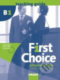 Kniha: First Choice B1: Příručka učitele + CD zdarma (Gudrun Bahls). Cornelsen Verlag, 2016 Kniha: First Choice B1: Příručka učitele + CD zdarma (Gudrun Bahls). Cornelsen Verlag, 2016