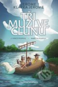 Kniha: Tři muži ve člunu - grafický román (J. Vince Pospisil, Jerome K. Jerome a Martyn Pospisil). Kontrast, 2022 Kniha: Tři muži ve člunu - grafický román (J. Vince Pospisil, Jerome K. Jerome a Martyn Pospisil). Kontrast, 2022