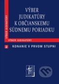 Kniha: Výber judikatúry k Občianskemu súdnemu poriadku (Wolters Kluwer (Iura Edition)). Wolters Kluwer (Iura Edition), 2013 Kniha: Výber judikatúry k Občianskemu súdnemu poriadku (Wolters Kluwer (Iura Edition)). Wolters Kluwer (Iura Edition), 2013