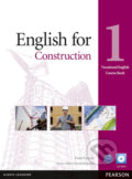 Kniha: English for Construction 1: Coursebook w/ CD-ROM Pack (Evan Frendo). Pearson, 2012 Kniha: English for Construction 1: Coursebook w/ CD-ROM Pack (Evan Frendo). Pearson, 2012