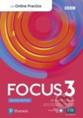 Kniha: Focus 3: Student´s Book with Active Book with Standard MyEnglishLab, 2nd (Sue Kay). Pearson, 2021 Kniha: Focus 3: Student´s Book with Active Book with Standard MyEnglishLab, 2nd (Sue Kay). Pearson, 2021
