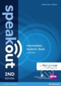 Kniha: Speakout Intermediate: Student´s Book with Active Book with DVD with MyEnglishLab, 2nd (Antonia Clare). Pearson, 2021 Kniha: Speakout Intermediate: Student´s Book with Active Book with DVD with MyEnglishLab, 2nd (Antonia Clare). Pearson, 2021