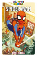 Kniha: Spider-Man - Proti přesile (Erica Davidová, Jeff Parker a Kitty Frossová). Crew, 2022 Kniha: Spider-Man - Proti přesile (Erica Davidová, Jeff Parker a Kitty Frossová). Crew, 2022