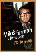 Kniha: Co já vím? (Jan Novák a Miloš Forman). Argo, Paseka, 2013 Kniha: Co já vím? (Jan Novák a Miloš Forman). Argo, Paseka, 2013
