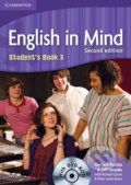 Kniha: English in Mind Level 3 Students Book with DVD-ROM (Herbert Puchta). Cambridge University Press, 2010 Kniha: English in Mind Level 3 Students Book with DVD-ROM (Herbert Puchta). Cambridge University Press, 2010