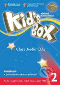 Kid's Box Level 2 Class Audio CDs (4) British English (Caroline Nixon a Michael Tomlinson). Cambridge University Press, 2017 Kid's Box Level 2 Class Audio CDs (4) British English (Caroline Nixon a Michael Tomlinson). Cambridge University Press, 2017