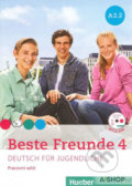 Kniha: Beste Freunde 4 A2/2 - Arbeitsbuch (Manuela Georgiakaki). Max Hueber Verlag Kniha: Beste Freunde 4 A2/2 - Arbeitsbuch (Manuela Georgiakaki). Max Hueber Verlag