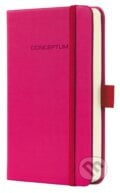 Zápisník CONCEPTUM® design - ružový (A6, linajkový), Sigel, 2013