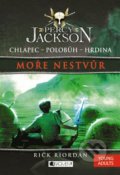 Kniha: Percy Jackson – Moře nestvůr (Rick Riordan). Nakladatelství Fragment, 2022 Kniha: Percy Jackson – Moře nestvůr (Rick Riordan). Nakladatelství Fragment, 2022