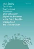 Kniha: Environmentally Significant Behaviour in the Czech Republic: Energy, Food and Transportation (Milan Ščasný, Jan Urban a Iva Zvěřinová). Karolinum, 2013 Kniha: Environmentally Significant Behaviour in the Czech Republic: Energy, Food and Transportation (Milan Ščasný, Jan Urban a Iva Zvěřinová). Karolinum, 2013