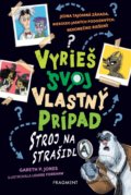 Kniha: Vyrieš svoj vlastný prípad: Stroj na strašidlá (Gareth P. Jones). Fragment, 2022 Kniha: Vyrieš svoj vlastný prípad: Stroj na strašidlá (Gareth P. Jones). Fragment, 2022