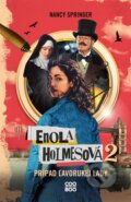 Kniha: Enola Holmesová: Prípad ľavorukej lady (Nancy Springer). CooBoo SK, 2022 Kniha: Enola Holmesová: Prípad ľavorukej lady (Nancy Springer). CooBoo SK, 2022