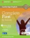 Kniha: Complete First for Schools (Guy Brook-Hart). Cambridge University Press, 2015 Kniha: Complete First for Schools (Guy Brook-Hart). Cambridge University Press, 2015