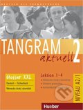 Kniha: Tangram aktuell 2: Lektion 1-4 (Anja Schümann, Beate Blüggel, Eduard von Jan a Rosa-Maria Dallapiazza). Max Hueber Verlag, 2007 Kniha: Tangram aktuell 2: Lektion 1-4 (Anja Schümann, Beate Blüggel, Eduard von Jan a Rosa-Maria Dallapiazza). Max Hueber Verlag, 2007
