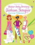 Kniha: Sticker Dolly Dressing: Fashion Designer (Fiona Watt). Usborne, 2013 Kniha: Sticker Dolly Dressing: Fashion Designer (Fiona Watt). Usborne, 2013
