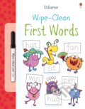 Kniha: Wipe-Clean First Words (Jessica Greenwell). Usborne, 2013 Kniha: Wipe-Clean First Words (Jessica Greenwell). Usborne, 2013