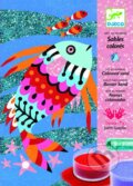 Spoločenská hra: Tvorivá sada – Dúhové rybky (farebný piesok a trblietky), 2019 Spoločenská hra: Tvorivá sada – Dúhové rybky (farebný piesok a trblietky), 2019