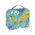 Puzzle: Mapa sveta v kufríku (Janod). Janod, 2022 Puzzle: Mapa sveta v kufríku (Janod). Janod, 2022