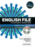 Kniha: English File Pre-Intermediate Student´s Book + iTutor DVD-ROM Czech Edition (Christina Latham-Koenig, Clive Oxenden, Paul Seligson a Martyn Hobbs). Oxford University Press, 2013 Kniha: English File Pre-Intermediate Student´s Book + iTutor DVD-ROM Czech Edition (Christina Latham-Koenig, Clive Oxenden, Paul Seligson a Martyn Hobbs). Oxford University Press, 2013