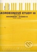 Kniha: Akordeonové etudy III (Ján Ondruš a Marcela Dikánová). Bärenreiter Praha, 2009 Kniha: Akordeonové etudy III (Ján Ondruš a Marcela Dikánová). Bärenreiter Praha, 2009