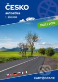 Česko - autoatlas 1:100 000 (Kartografie Praha). Kartografie Praha, 2022 Česko - autoatlas 1:100 000 (Kartografie Praha). Kartografie Praha, 2022