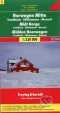 Norwegen Mitte 1:250 000, freytag&berndt, 2017