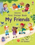 Kniha: First Sticker Book My Friends (Holly Bathie). Usborne, 2022 Kniha: First Sticker Book My Friends (Holly Bathie). Usborne, 2022