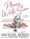 Kniha: Please Write Soon (Michael Rosen). Scholastic, 2022 Kniha: Please Write Soon (Michael Rosen). Scholastic, 2022