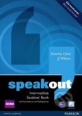 Kniha: Speakout - Intermediate - Students Book with Active Book and My English Lab (Antonia Clare a J.J. Wilson). Pearson, 2012 Kniha: Speakout - Intermediate - Students Book with Active Book and My English Lab (Antonia Clare a J.J. Wilson). Pearson, 2012