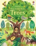 Kniha: First Sticker Book Trees (Jane Bingham). Usborne, 2022 Kniha: First Sticker Book Trees (Jane Bingham). Usborne, 2022