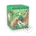 Společenská hra: Pokémon TCG: Stacking Tin (zelená, grass type) (Pokemon). Pokemon, 2022 Společenská hra: Pokémon TCG: Stacking Tin (zelená, grass type) (Pokemon). Pokemon, 2022