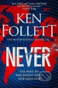 Kniha: Never (Ken Follett). Pan Macmillan, 2022 Kniha: Never (Ken Follett). Pan Macmillan, 2022