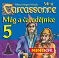 Společenská hra: Carcassonne Mini 5: Mág a čarodějnice (Mindok). Mindok, 2013 Společenská hra: Carcassonne Mini 5: Mág a čarodějnice (Mindok). Mindok, 2013