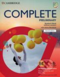 Kniha: Complete Preliminary Second edition (Emma Heyderman a Peter May). Cambridge University Press, 2019 Kniha: Complete Preliminary Second edition (Emma Heyderman a Peter May). Cambridge University Press, 2019