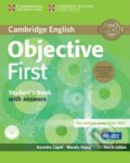 Kniha: Objective First Student's Book Pack (Annette Capel a Wendy Sharp). Cambridge University Press, 2014 Kniha: Objective First Student's Book Pack (Annette Capel a Wendy Sharp). Cambridge University Press, 2014