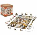 Puzzle: Kočky v Londýně, dřevěné (Wooden City). Wooden City, 2022 Puzzle: Kočky v Londýně, dřevěné (Wooden City). Wooden City, 2022