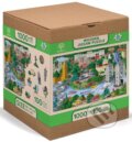 Puzzle: Pamětihodnosti Londýna, dřevěné (Wooden City). Wooden City, 2022 Puzzle: Pamětihodnosti Londýna, dřevěné (Wooden City). Wooden City, 2022