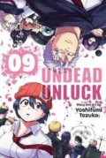 Kniha: Undead Unluck 9 (Yoshifumi Tozuka). Viz Media, 2022 Kniha: Undead Unluck 9 (Yoshifumi Tozuka). Viz Media, 2022
