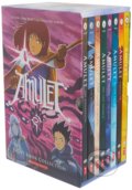Kniha: Amulet Box set 1-8 (Kazu Kibuishi). Scholastic, 2021 Kniha: Amulet Box set 1-8 (Kazu Kibuishi). Scholastic, 2021