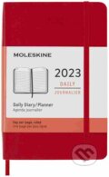 Moleskine – 12-mesačný denný červený diár 2023, Moleskine, 2022