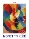 Nástenný kalendár Monet to Klee 2023, Spektrum grafik, 2022