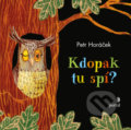 Kniha: Kdopak tu spí? (Petr Horáček). Portál, 2022 Kniha: Kdopak tu spí? (Petr Horáček). Portál, 2022