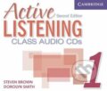 Audiokniha: Active Listening 1: Class Audio CDs (Steven Brown). Cambridge University Press, 2007 Audiokniha: Active Listening 1: Class Audio CDs (Steven Brown). Cambridge University Press, 2007