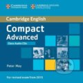 Audiokniha: Compact Advanced C1: Class Audio CDs (2) (Peter May). Cambridge University Press, 2014 Audiokniha: Compact Advanced C1: Class Audio CDs (2) (Peter May). Cambridge University Press, 2014