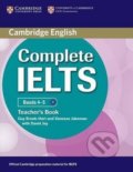 Kniha: Complete IELTS Bands 4-5 Teachers Book (Guy Brook-Hart). Cambridge University Press, 2014 Kniha: Complete IELTS Bands 4-5 Teachers Book (Guy Brook-Hart). Cambridge University Press, 2014