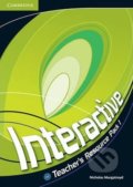 Kniha: Interactive Level 1: Teachers Resource Pack (Nicholas Murgatroyd). Cambridge University Press, 2011 Kniha: Interactive Level 1: Teachers Resource Pack (Nicholas Murgatroyd). Cambridge University Press, 2011