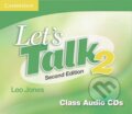 Let´s Talk: Class Audio CDs 2 (Leo Jones). Cambridge University Press, 2007 Let´s Talk: Class Audio CDs 2 (Leo Jones). Cambridge University Press, 2007